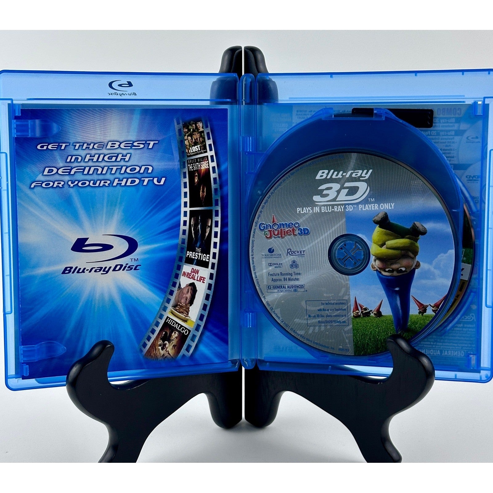 Gnomeo & Juliet 3D Blu-ray DVD Combo Pack Elton John Music Slipcover G Movie by Buysaavy