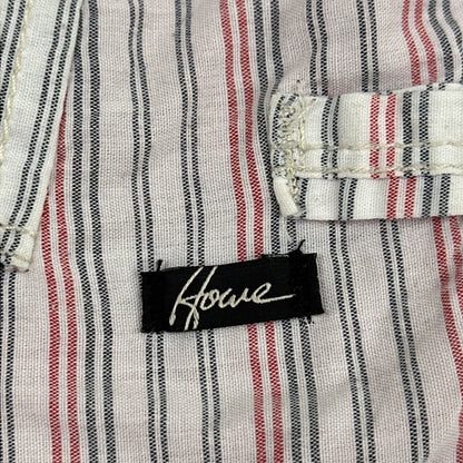 Howe Mens Reversible Shorts Red Solid Striped Casual Summer Size 35 by Howe