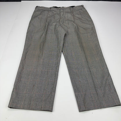 Sterling & Hunt Premier Edition Mens Grey Glen Plaid Worsted Wool Suit by Sterling & Hunt