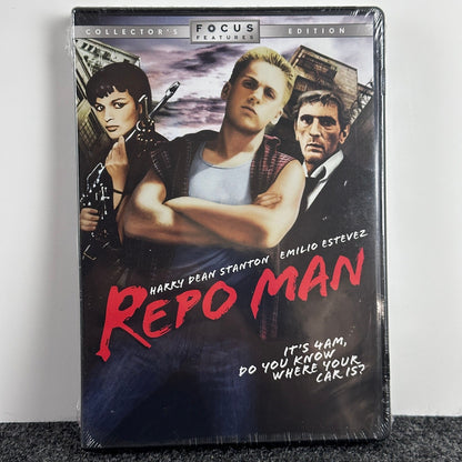 Repo Man DVD Collectors Edition Widescreen Emilio Estevez Harry Dean Stanton by Buysaavy