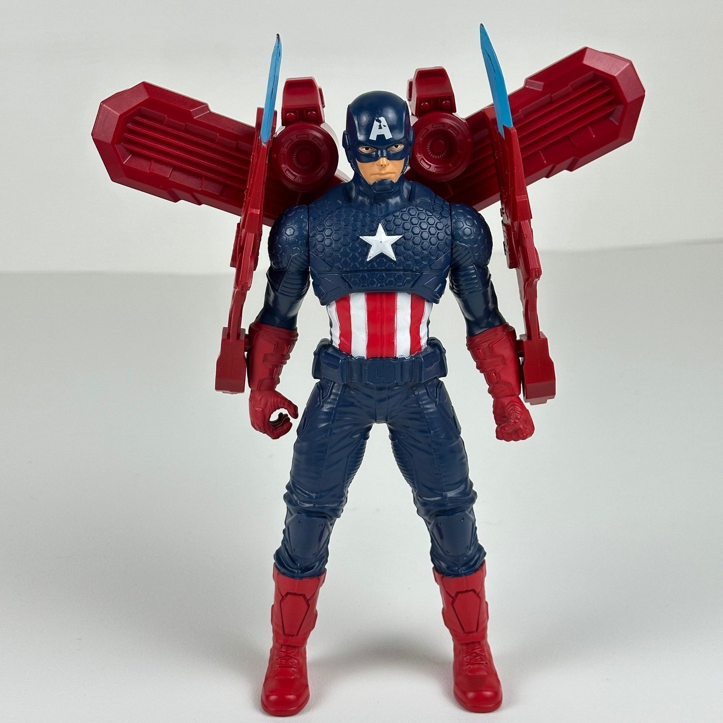 Hasbro Marvel Captain America 12 Inch Action Figure with Jetpack Blasters E5579 by Hasbro