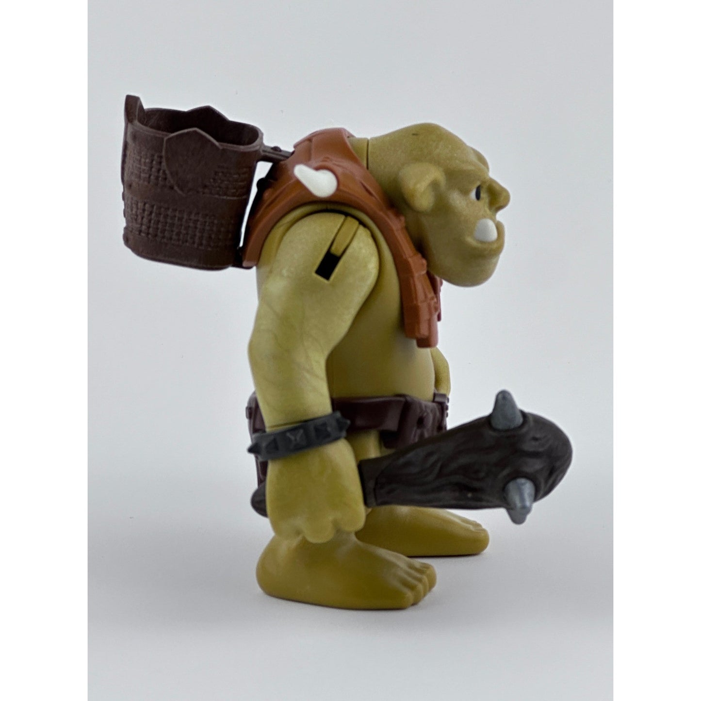 Stone Protectors Ogee Troll Warrior Action Figure with Club and Backpack by Unbranded