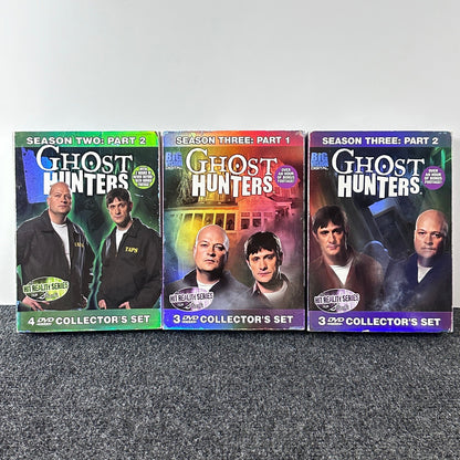 Ghost Hunters DVD Lot Season 2 Part 2 Season 3 Part 1 & 2 TAPS Sci-Fi Reality TV by Buysaavy