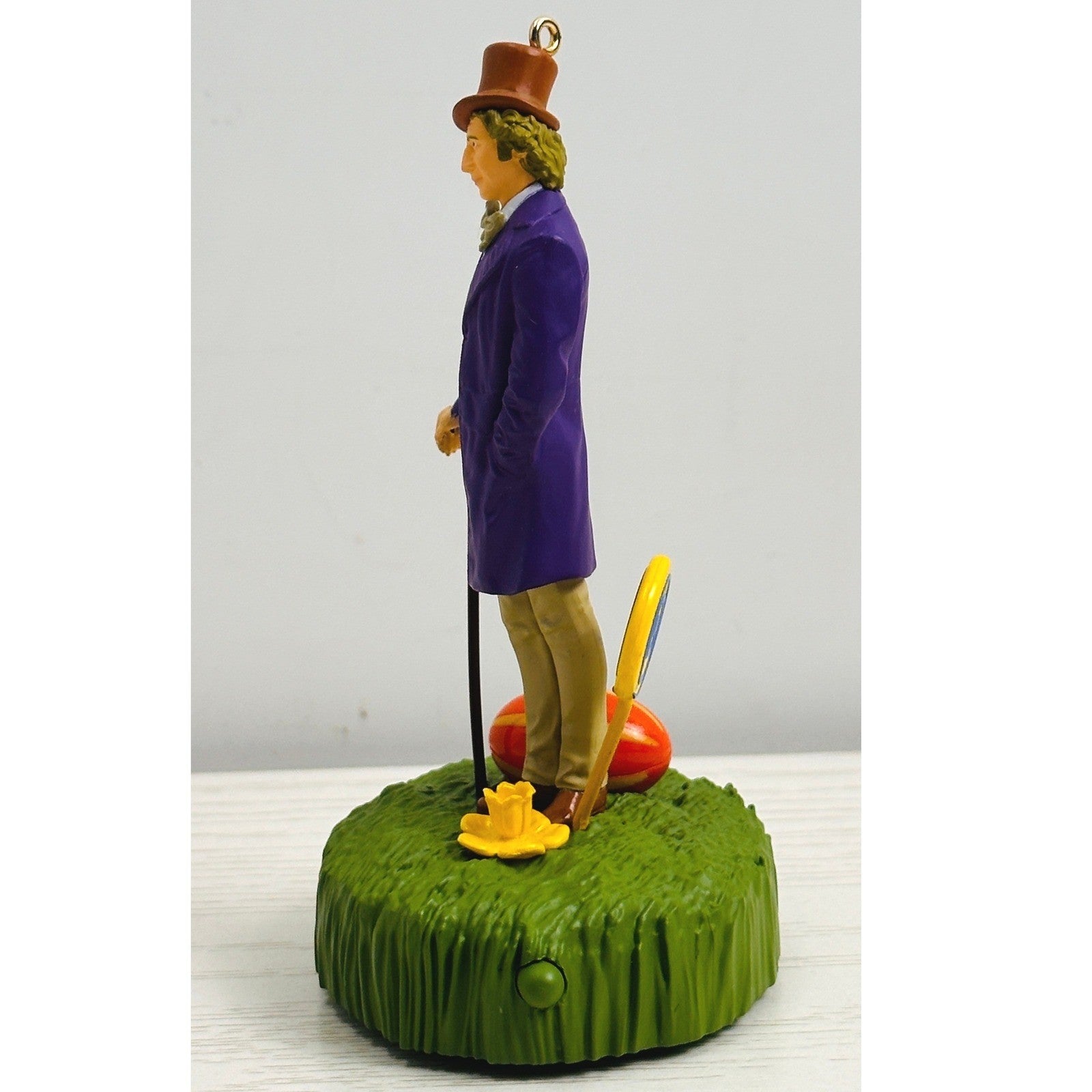 Hallmark 2017 Willy Wonka Ornament Tree Candy Lollipop Cane (NO BOX) by Hallmark