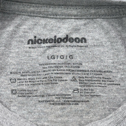 Nickelodeon Mens 90s Nicktoons Characters Graphic T-Shirt Gray Large Rugrats L by Nickelodeon