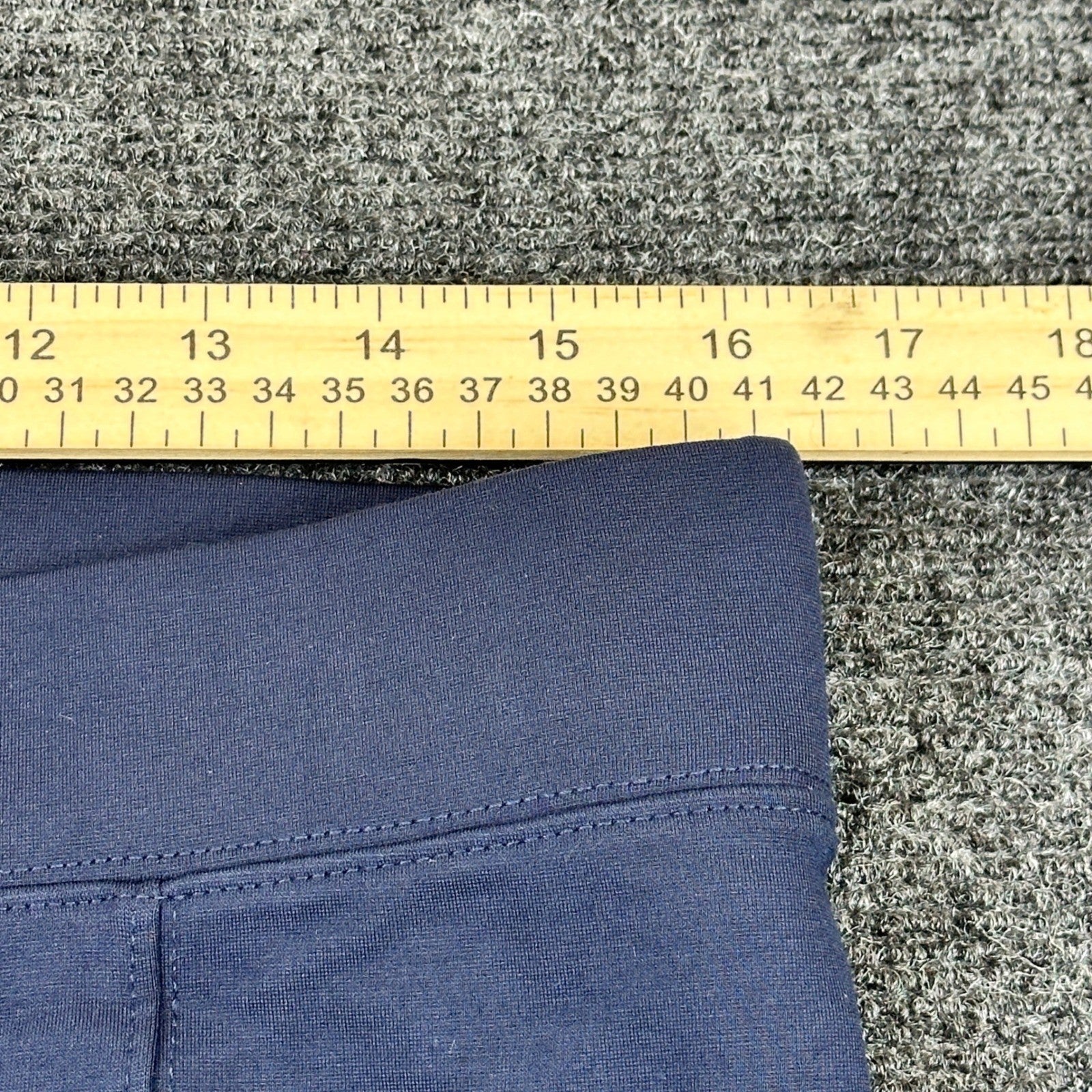 Old Navy Stevie Navy Blue High Rise Pintuck Ponte Knit Skinny Pants Womens Large by Old Navy