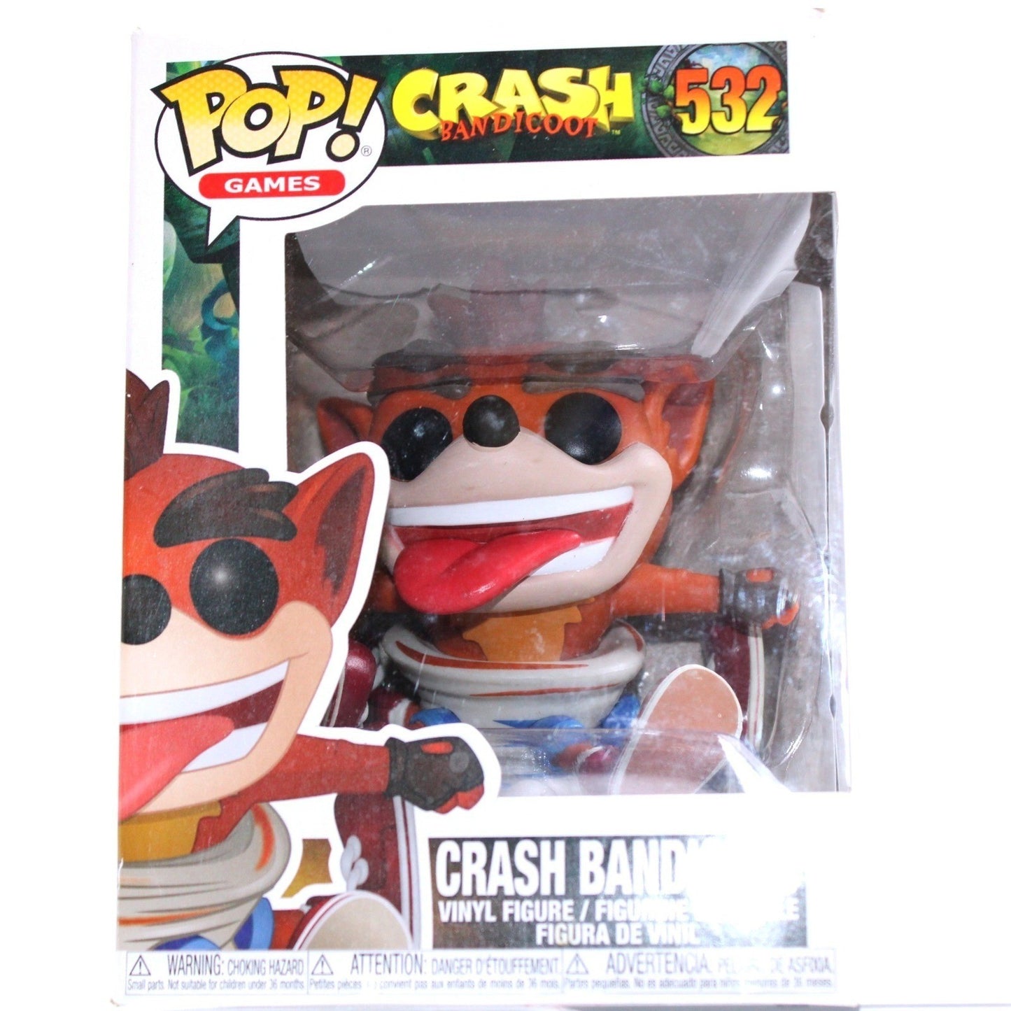 Funko Pop Games Crash Bandicoot Vinyl Figure 532 by Funko