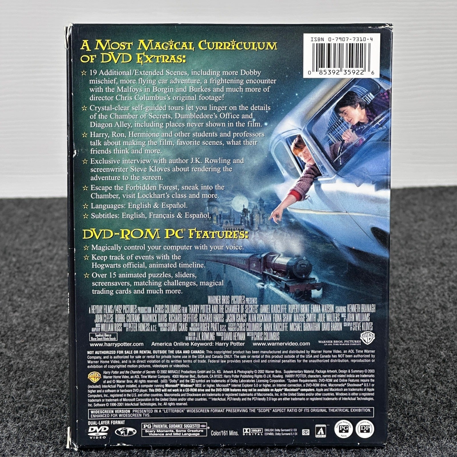 Harry Potter and the Chamber of Secrets DVD 2-Disc Widescreen Edition 2003 PG by Buysaavy