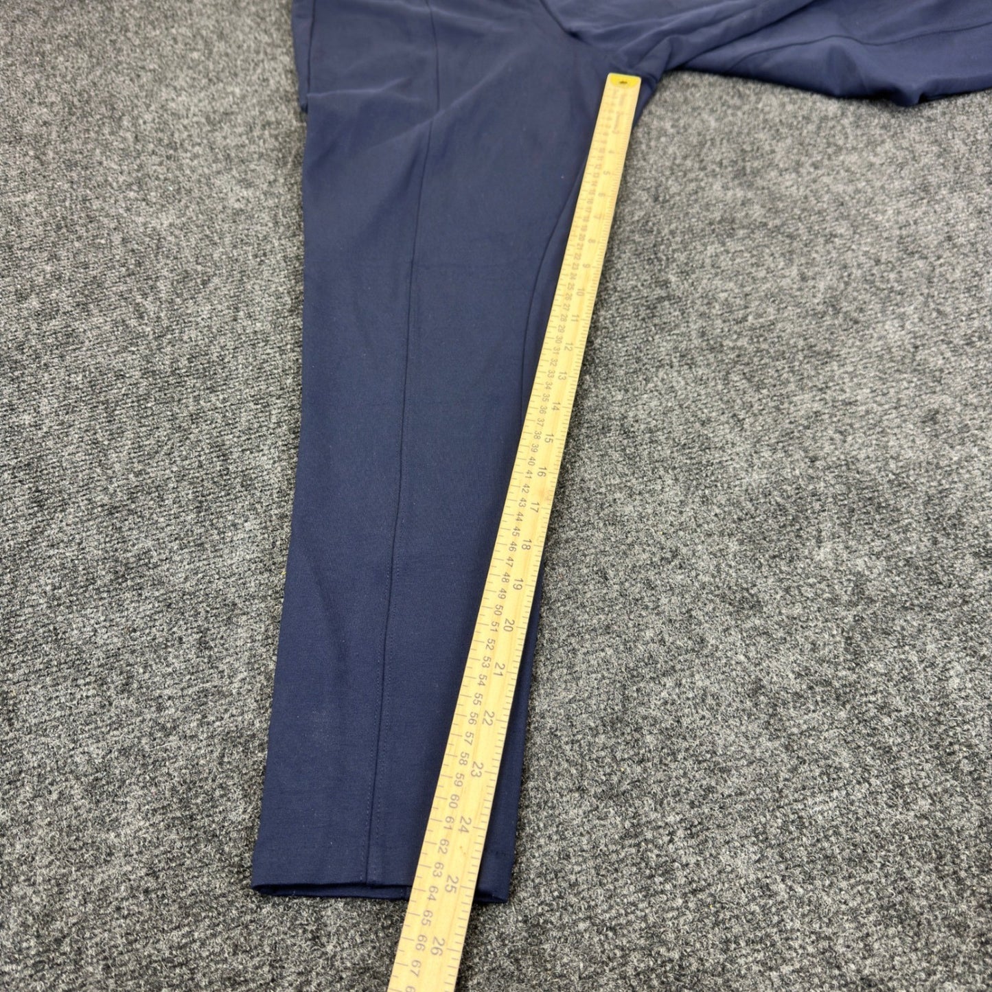 Old Navy Stevie Navy Blue High Rise Pintuck Ponte Knit Skinny Pants Womens Large by Old Navy
