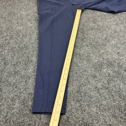 Old Navy Stevie Navy Blue High Rise Pintuck Ponte Knit Skinny Pants Womens Large by Old Navy