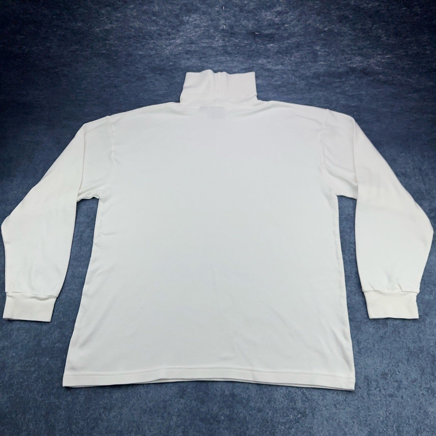 Classic Cotton Turtleneck - Soft White XL by Flying Colors