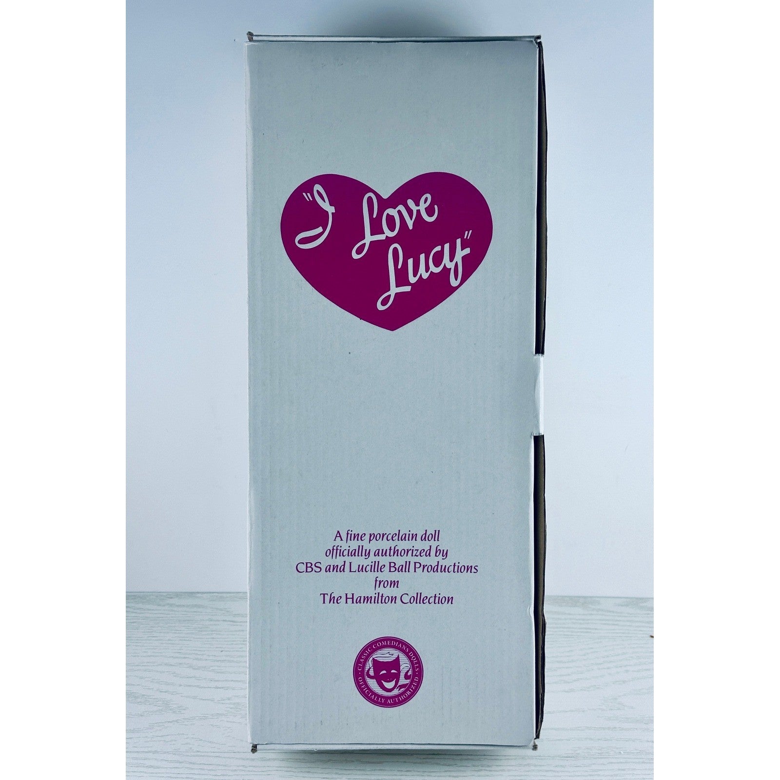 Hamilton Collection I Love Lucy Ricky Porcelain Doll Lucille Ball CBS by The Hamilton Collection
