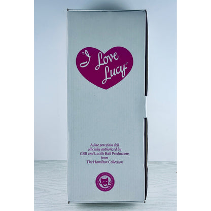 Hamilton Collection I Love Lucy Ricky Porcelain Doll Lucille Ball CBS by The Hamilton Collection