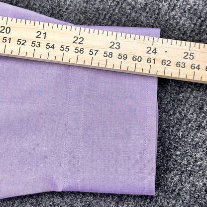 Jos A Bank Travelers Mens Tailored Fit Dress Shirt Lavender 23x33 by Jos. A. Bank