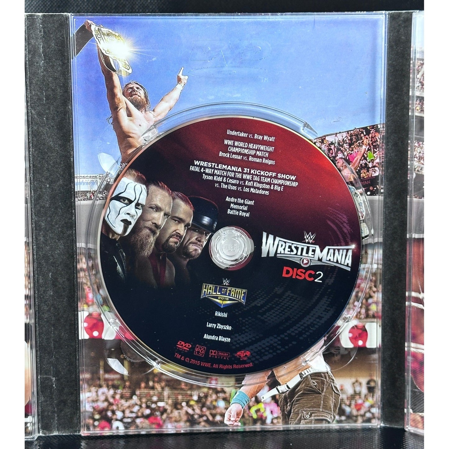 WrestleMania WWE Wrestling 3-Disc DVD Hall of Fame Legends Box Set Edition by Buysaavy