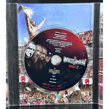 WrestleMania WWE Wrestling 3-Disc DVD Hall of Fame Legends Box Set Edition by Buysaavy