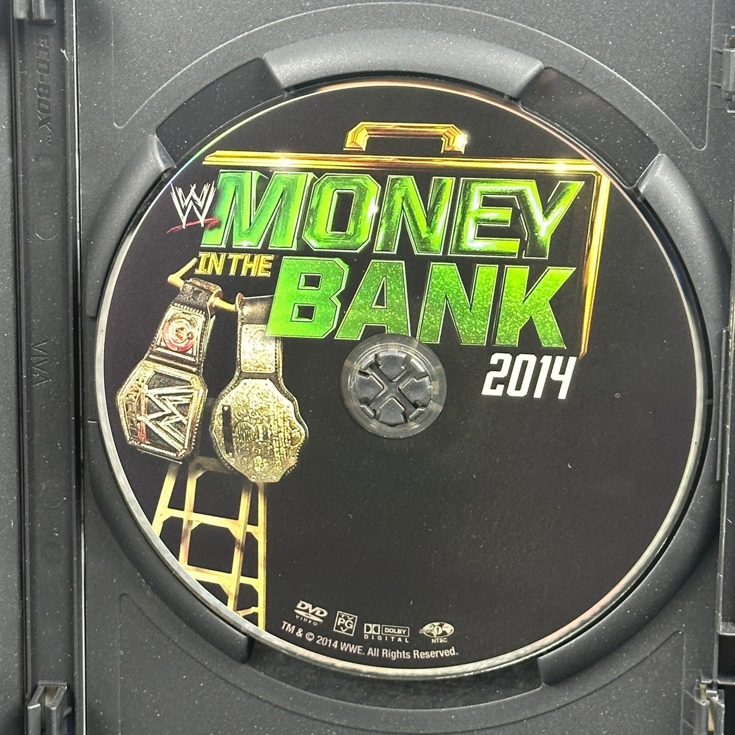 WWE Money in the Bank 2014 DVD John Cena Roman Reigns Seth Rollins Wrestling by Buysaavy