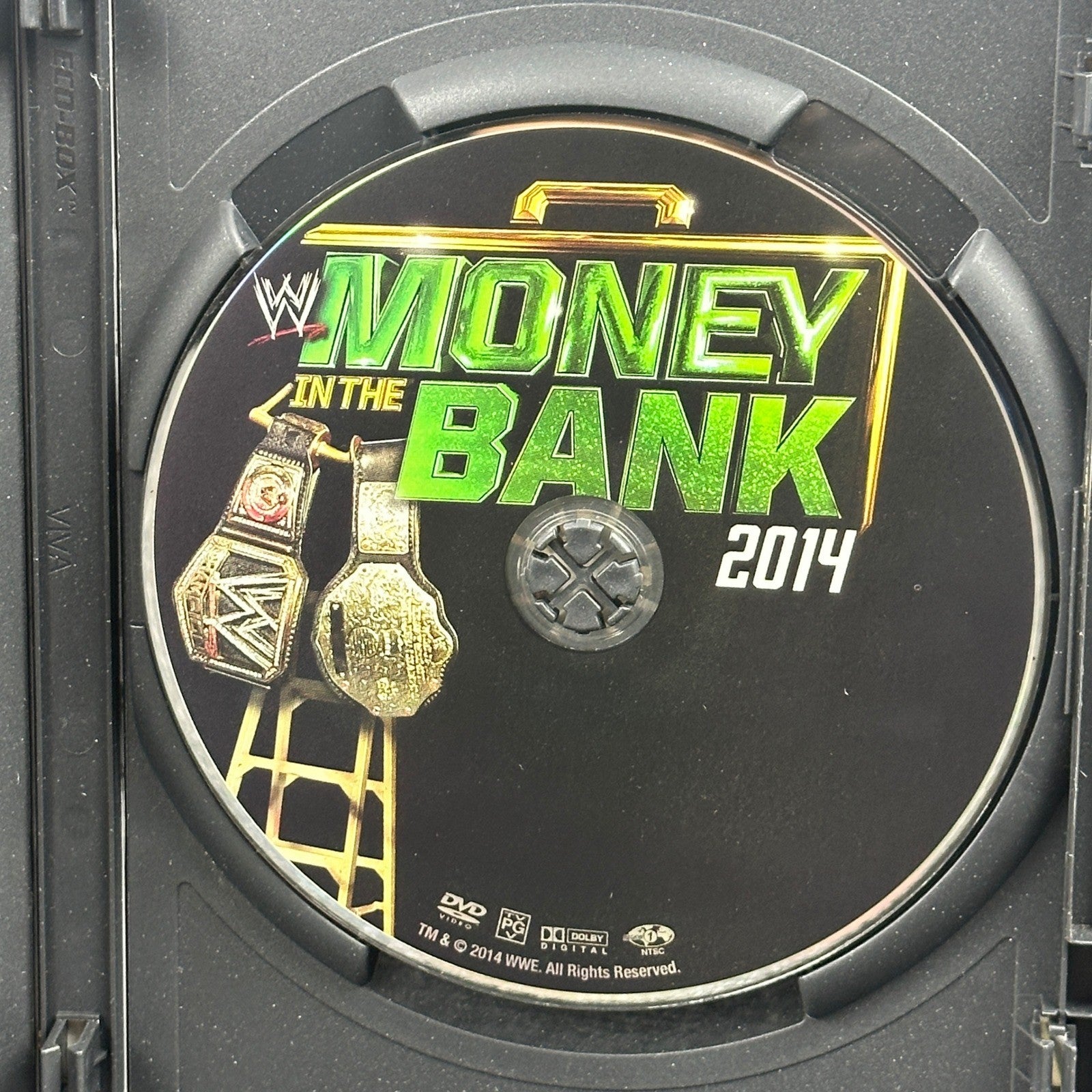 WWE Money in the Bank 2014 DVD John Cena Roman Reigns Seth Rollins Wrestling by Buysaavy