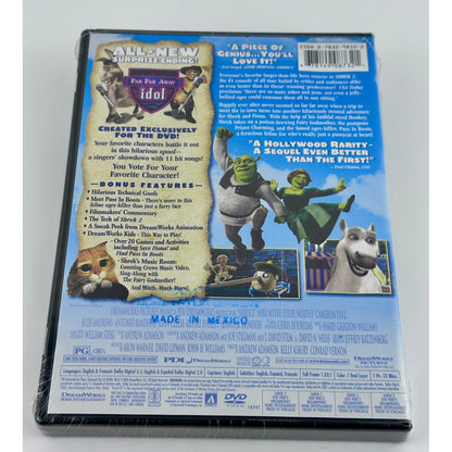Shrek 2 DVD DreamWorks Full Screen Edition Sealed with Bonus M&amp;Ms Tube by Buysaavy