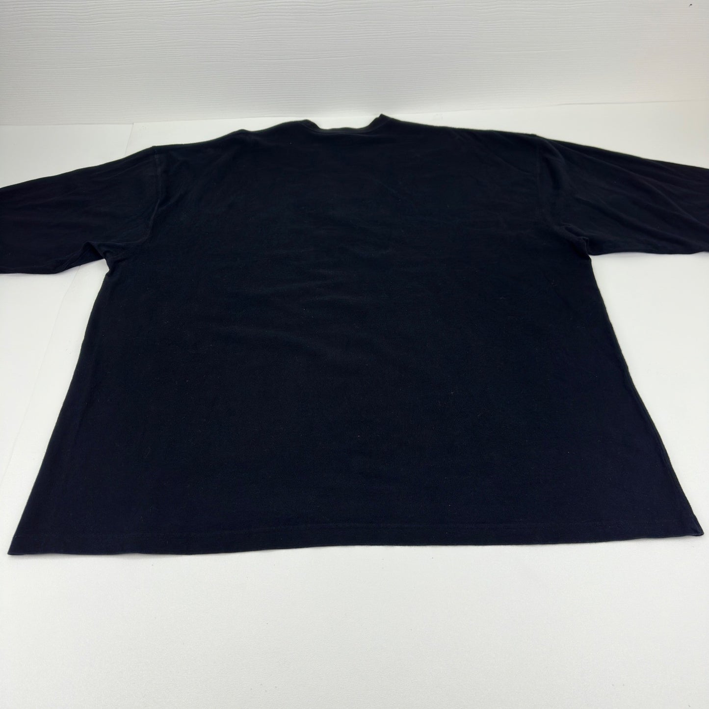Luxe-T Luxury Sport Mens 3X Black Long Sleeve Embroidered Sun Graphic Tee Shirt by Luxe-T