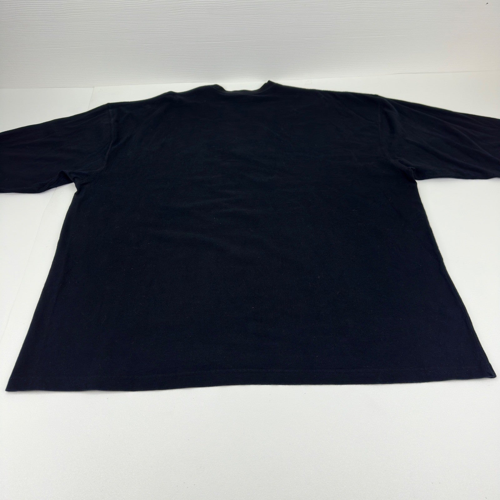 Luxe-T Luxury Sport Mens 3X Black Long Sleeve Embroidered Sun Graphic Tee Shirt by Luxe-T