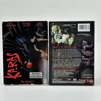 Karas The Prophecy DVD Manga Entertainment Dark Horse Comic Special Edition Slip by Buysaavy