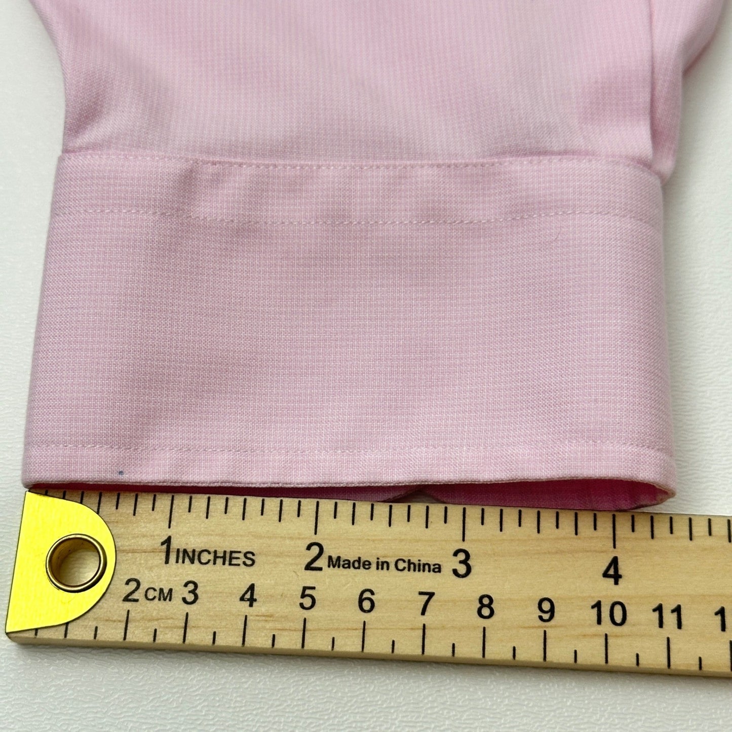Jos. A. Bank Traveler Mens Tailored Fit Pink Cotton Dress Shirt 16.5-34 by Jos. A. Bank