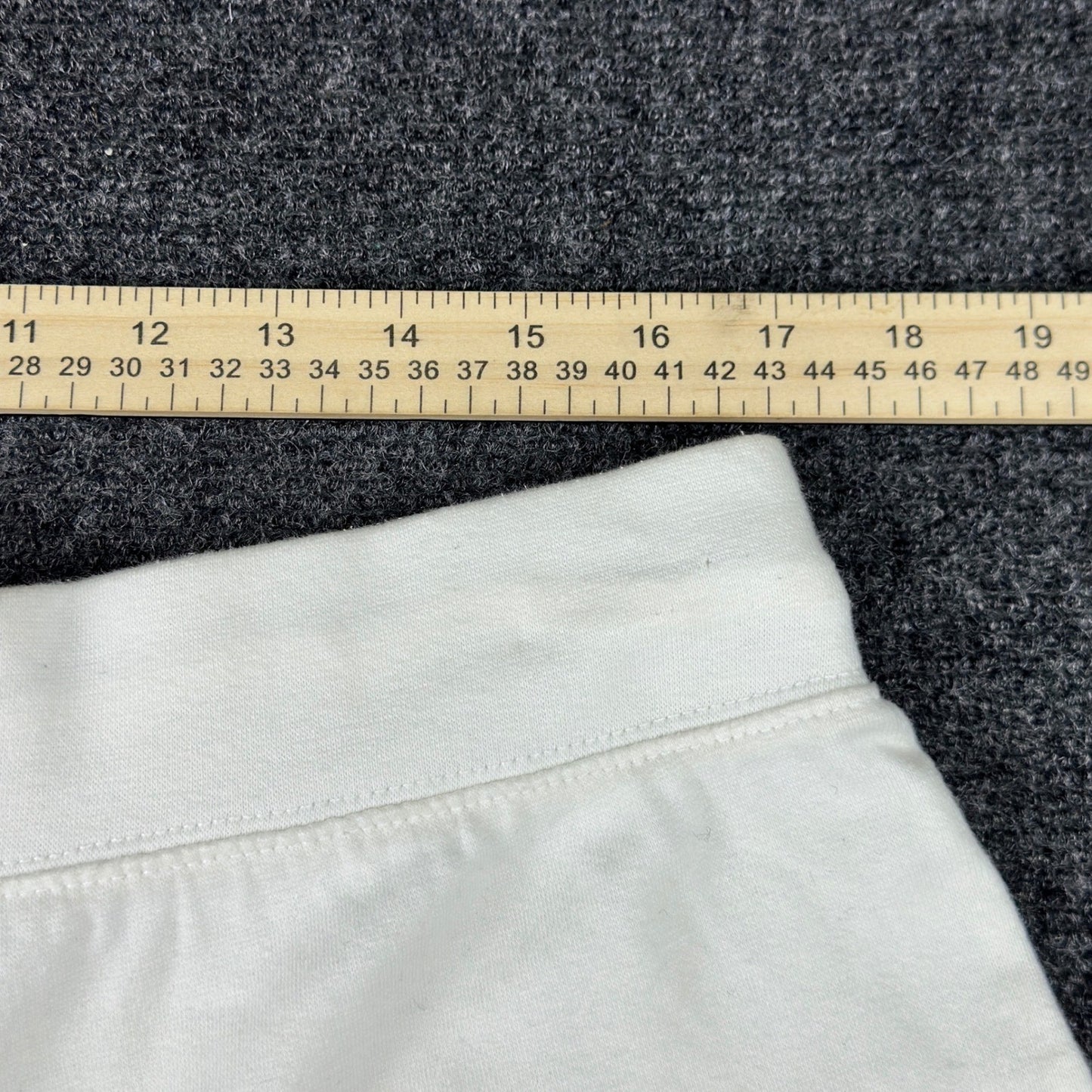 Like An Angel White Capri Sweatpants Plus Size 2X Wide Leg Drawstring Joggers by Like An Angel