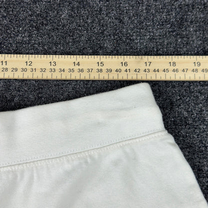 Like An Angel White Capri Sweatpants Plus Size 2X Wide Leg Drawstring Joggers by Like An Angel