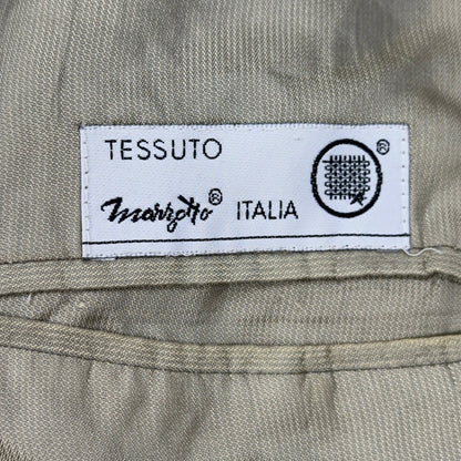 Division Vogue Tan Marzotto Italia Tessuto Blazer Sport Coat Beige Mens by Division Vogue