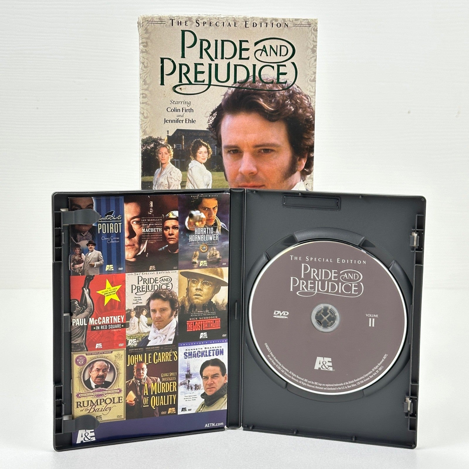 Pride and Prejudice Special Edition DVD Set A&E BBC Colin Firth Jennifer Ehle by Buysaavy