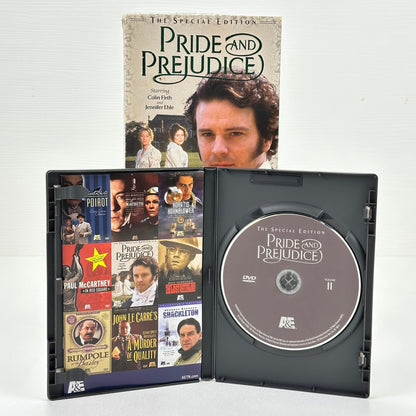 Pride and Prejudice Special Edition DVD Set A&E BBC Colin Firth Jennifer Ehle by Buysaavy