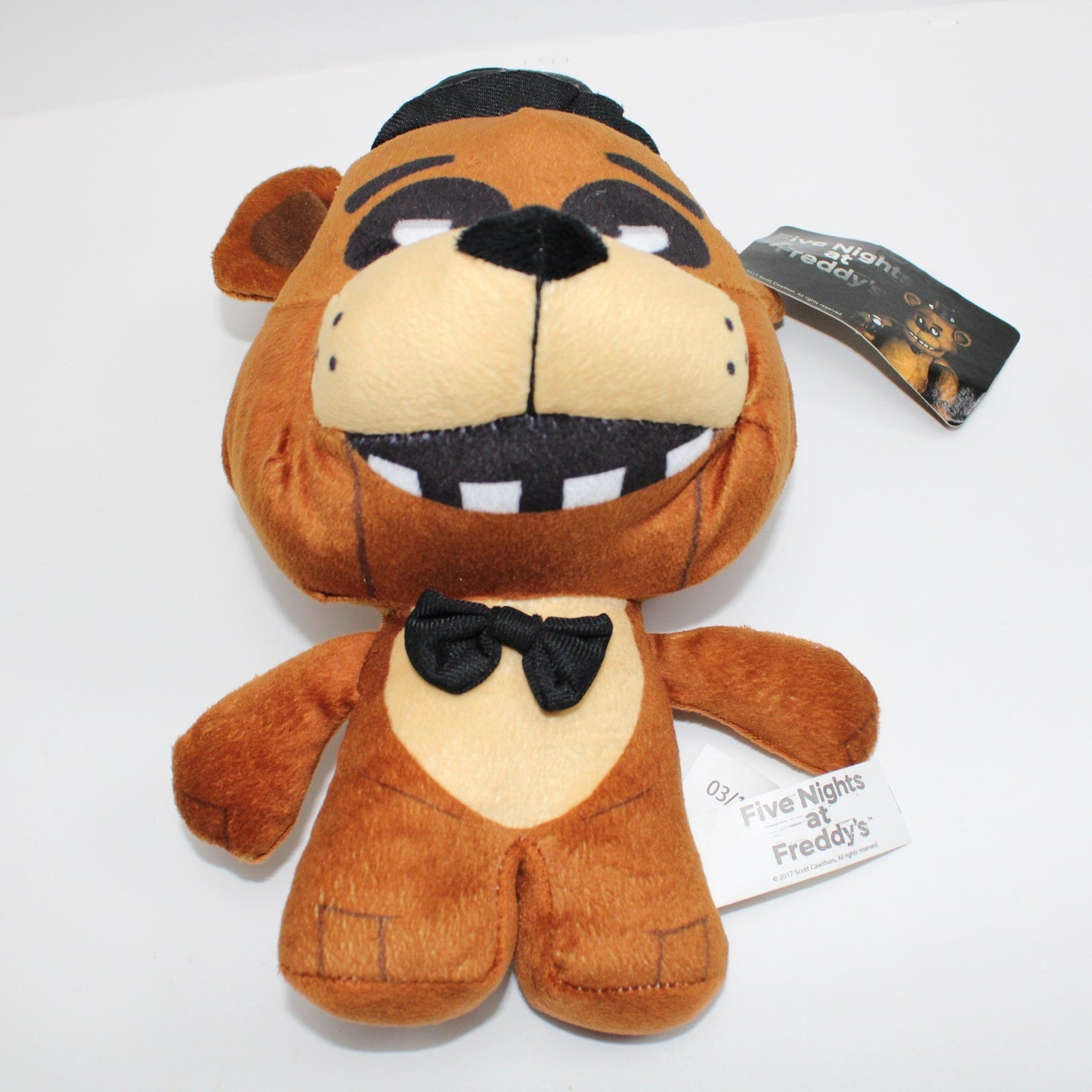 Five Nights at Freddys Freddy Fazbear Plush Toy Hat Bowtie 2017 by Five Nights at Freddy's