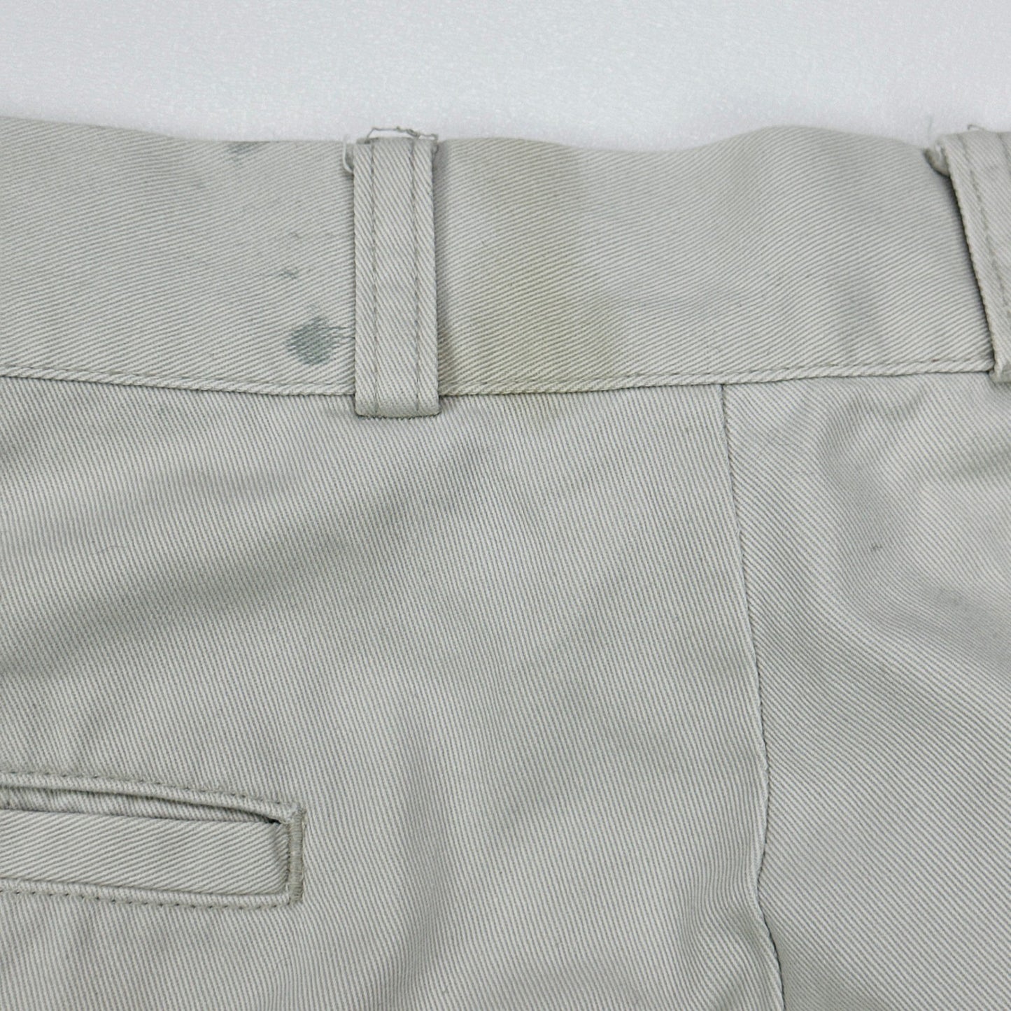 Natural Issue Mens Chino Pants 36x30 Stone Beige 100% Cotton Straight Leg Flat by Natural Issue