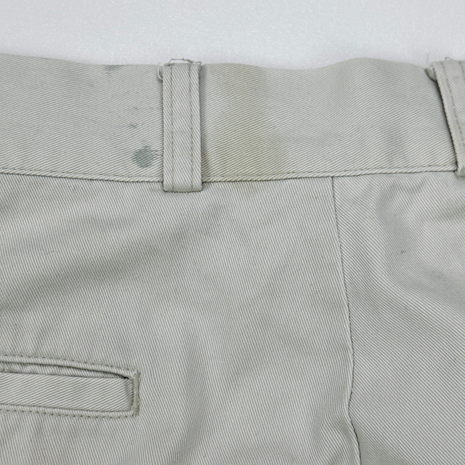 Natural Issue Mens Chino Pants 36x30 Stone Beige 100% Cotton Straight Leg Flat by Natural Issue
