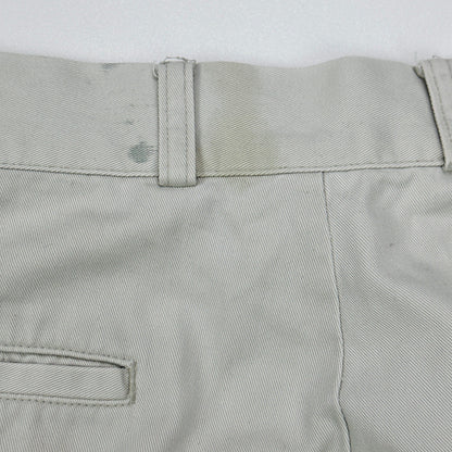 Natural Issue Mens Chino Pants 36x30 Stone Beige 100% Cotton Straight Leg Flat by Natural Issue