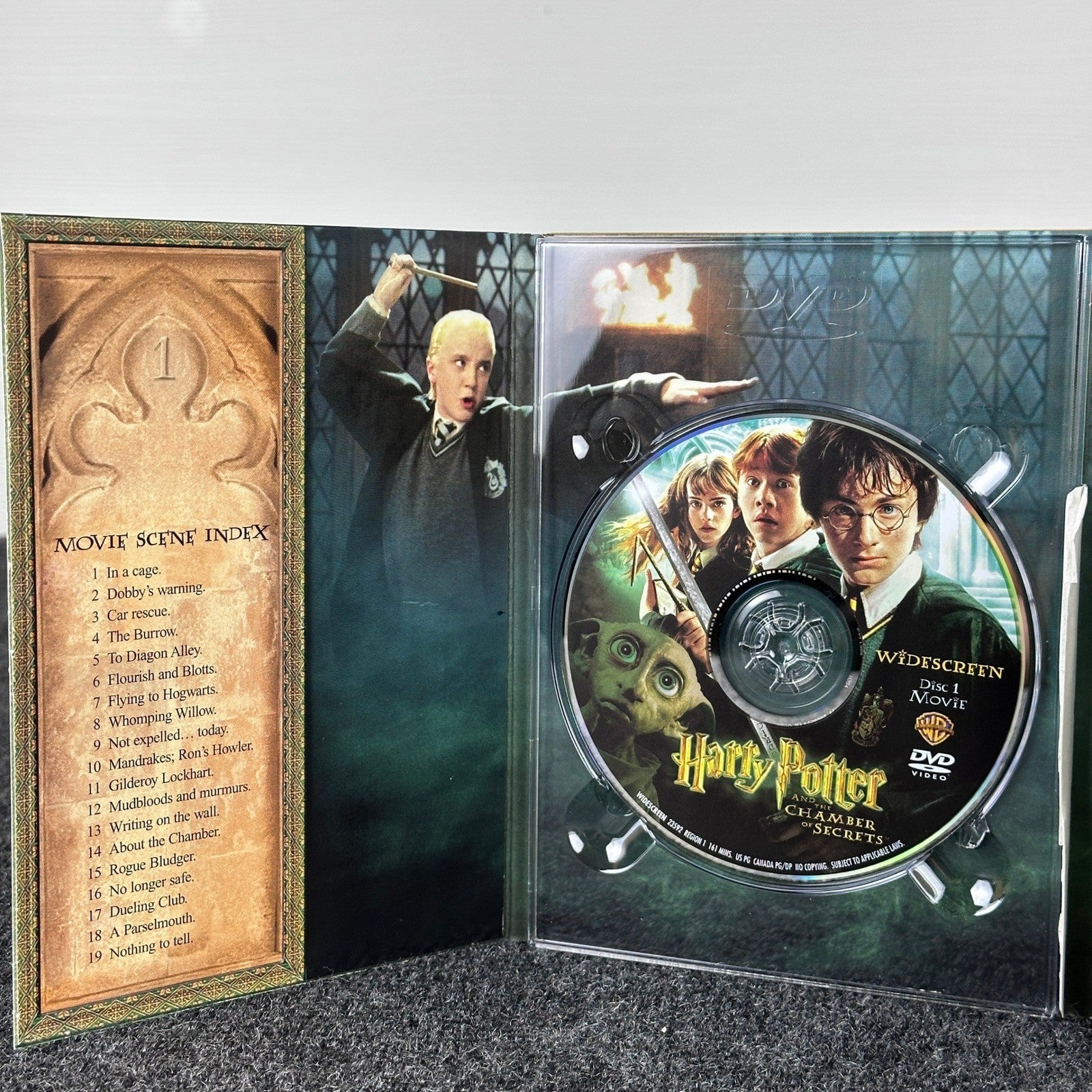 Harry Potter and the Chamber of Secrets DVD 2-Disc Widescreen Edition 2003 PG by Buysaavy