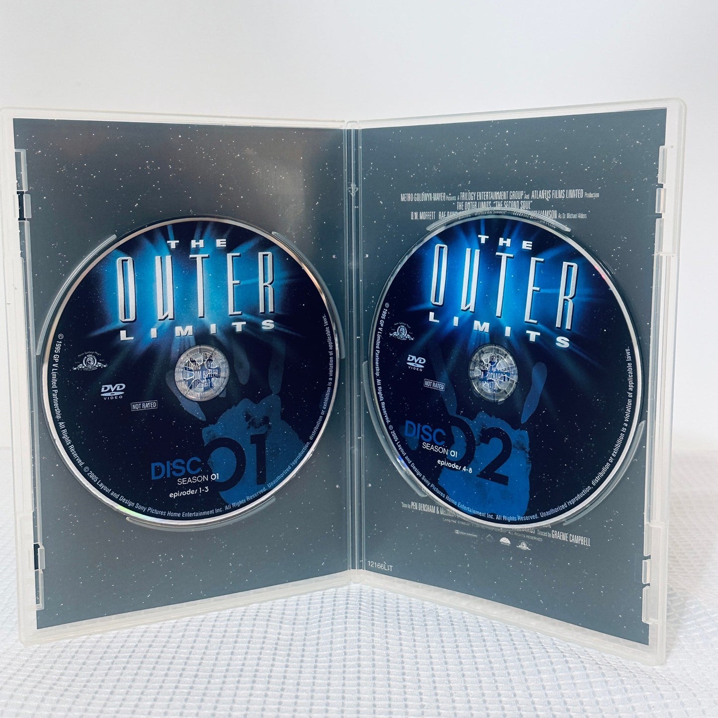 The Outer Limits Season One Complete DVD Set 5 Disc Collection Sci Fi Series by Buysaavy