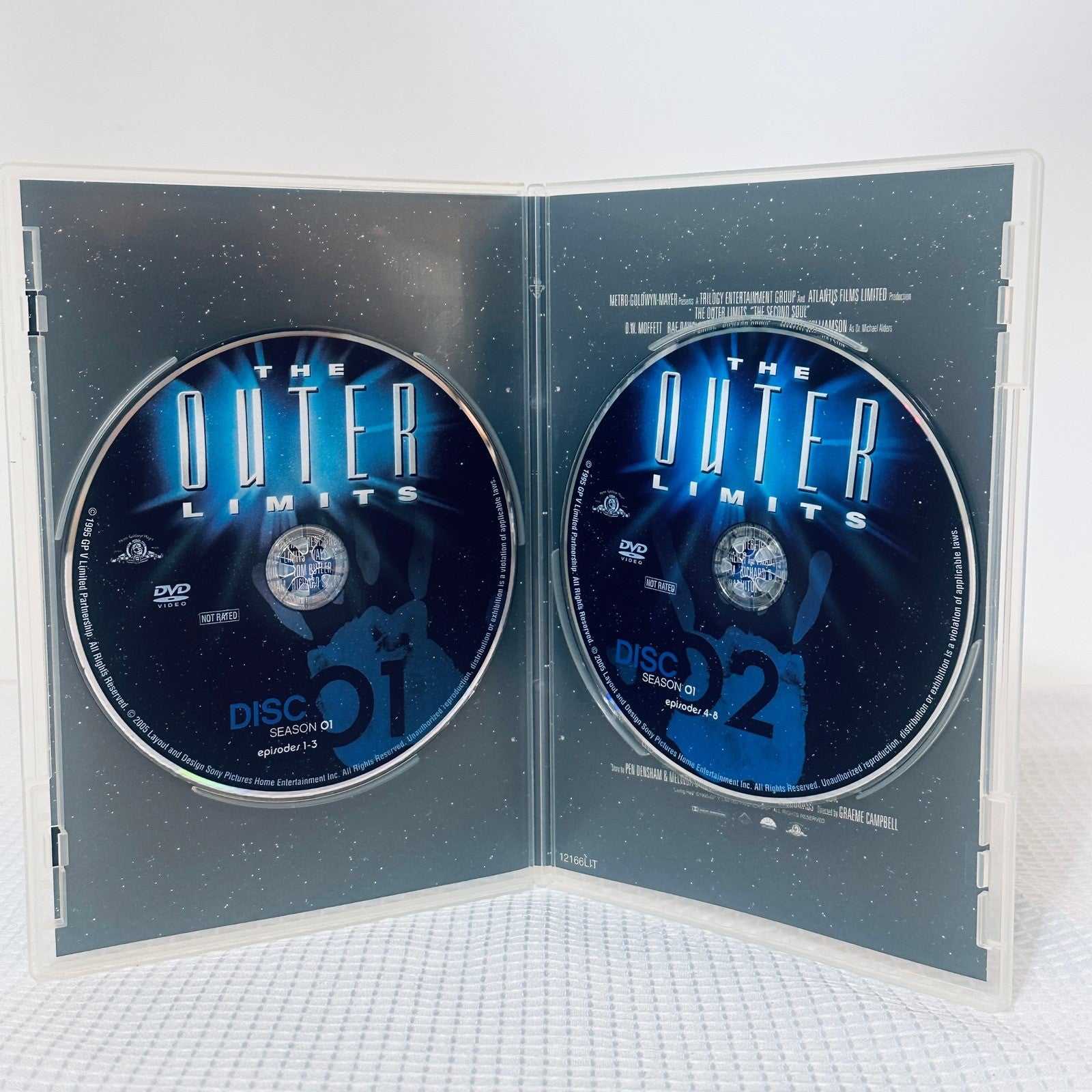 The Outer Limits Season One Complete DVD Set 5 Disc Collection Sci Fi Series by Buysaavy