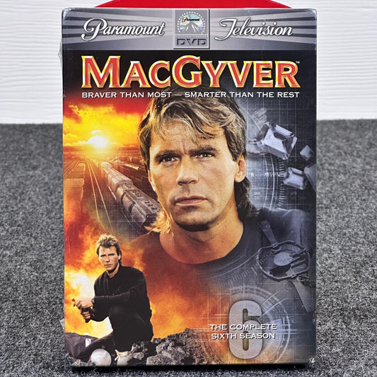 MacGyver The Complete Sixth Season 6 DVD Set Richard Dean Anderson Paramount New by Buysaavy