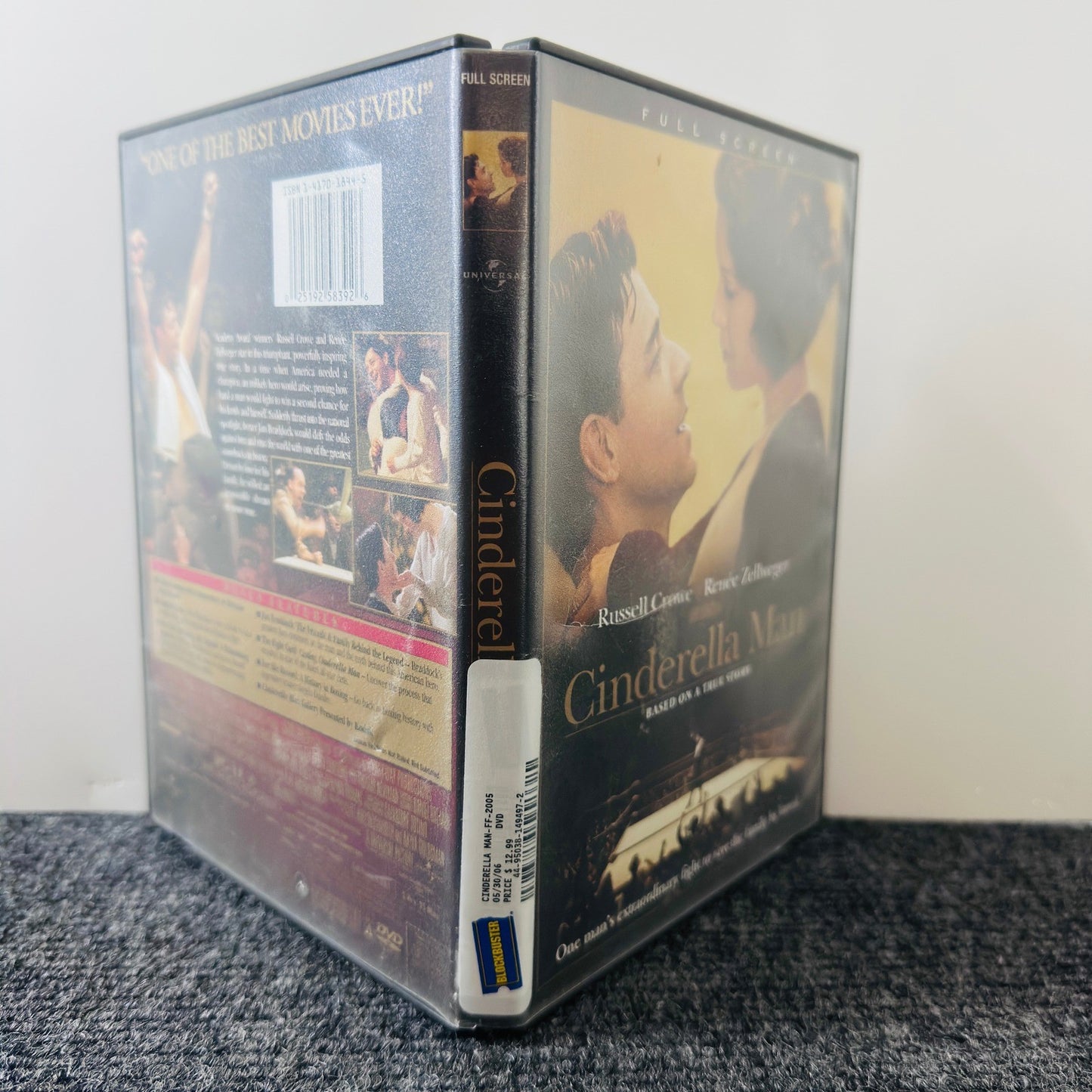 Cinderella Man DVD 2005 Full Screen Russell Crowe Renee Zellweger Ron Howard by Buysaavy