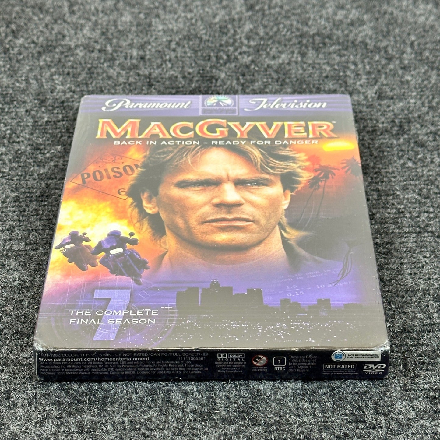 MacGyver The Complete Final Season 7 DVD Richard Dean Anderson New Sealed 4-Disc by Buysaavy