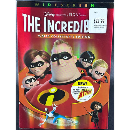 The Incredibles Collector's Edition DVD - Widescreen, Pixar Animated Movie by Buysaavy