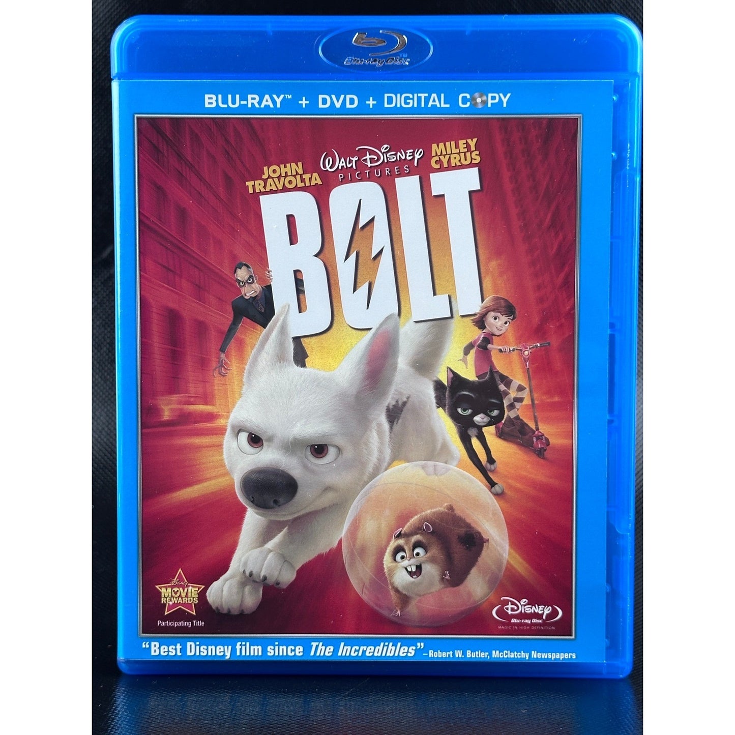 Bolt Blu-ray + DVD + Digital Copy - Walt Disney Pictures Family Adventure by Buysaavy