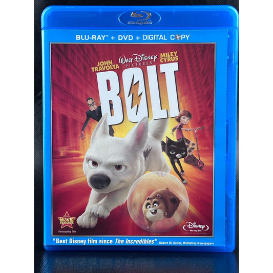 Bolt Blu-ray + DVD + Digital Copy - Walt Disney Pictures Family Adventure by Buysaavy