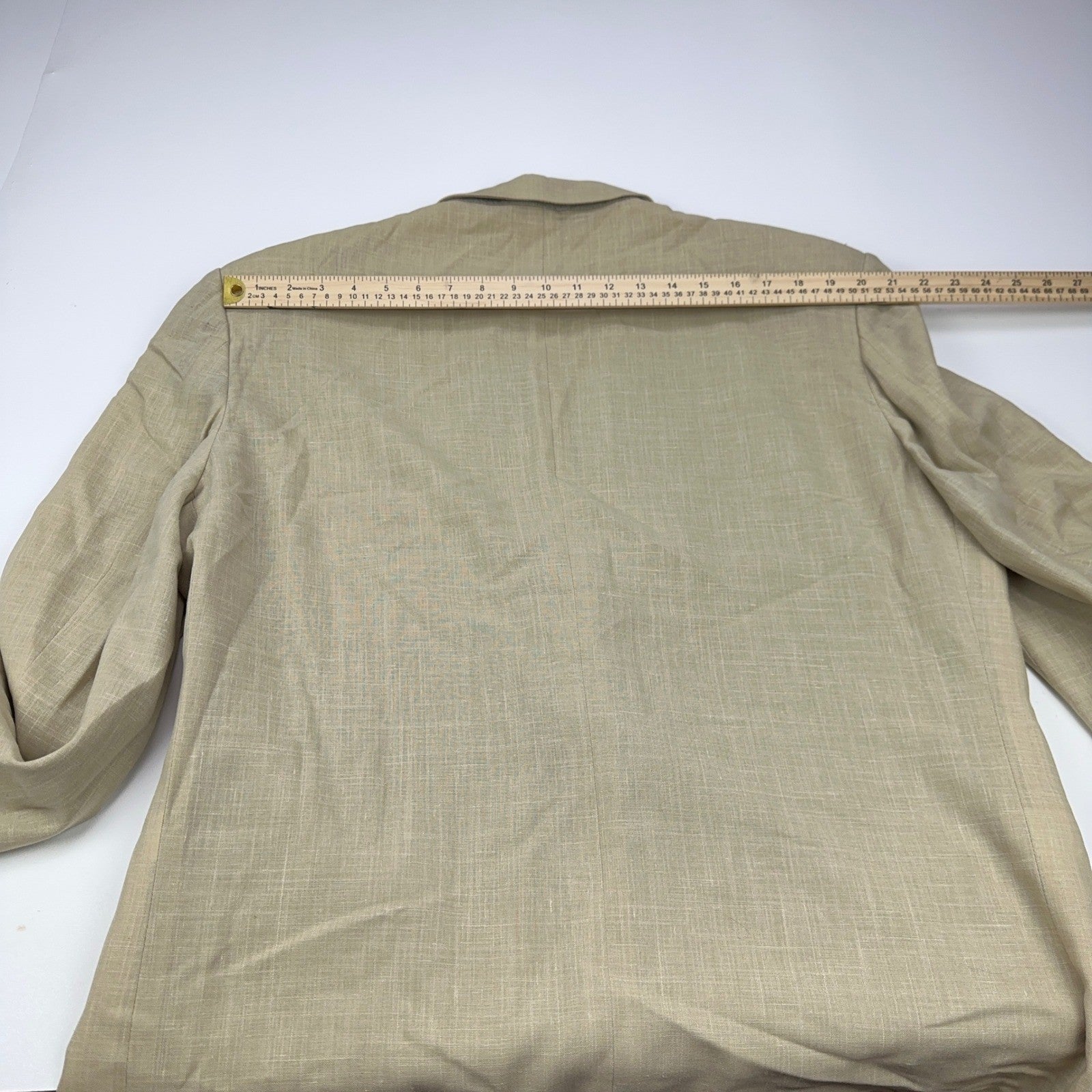 Division Vogue Tan Marzotto Italia Tessuto Blazer Sport Coat Beige Mens by Division Vogue