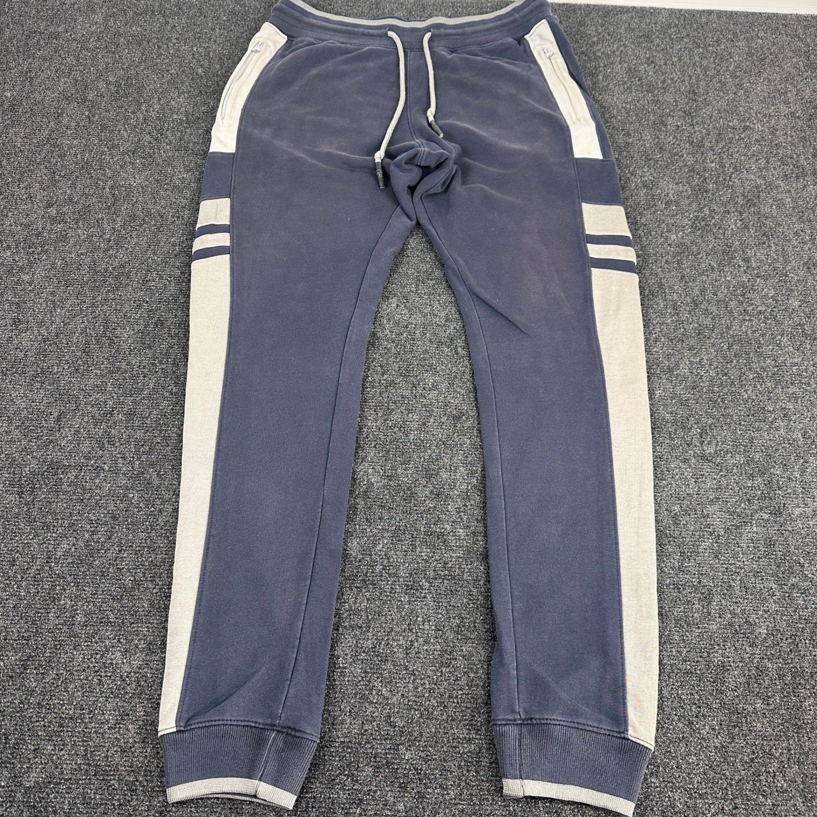 John Cena JC LE Mens Jogger Sweatpants Navy Blue Stripe Style 8316 Large by John Cena JC LE