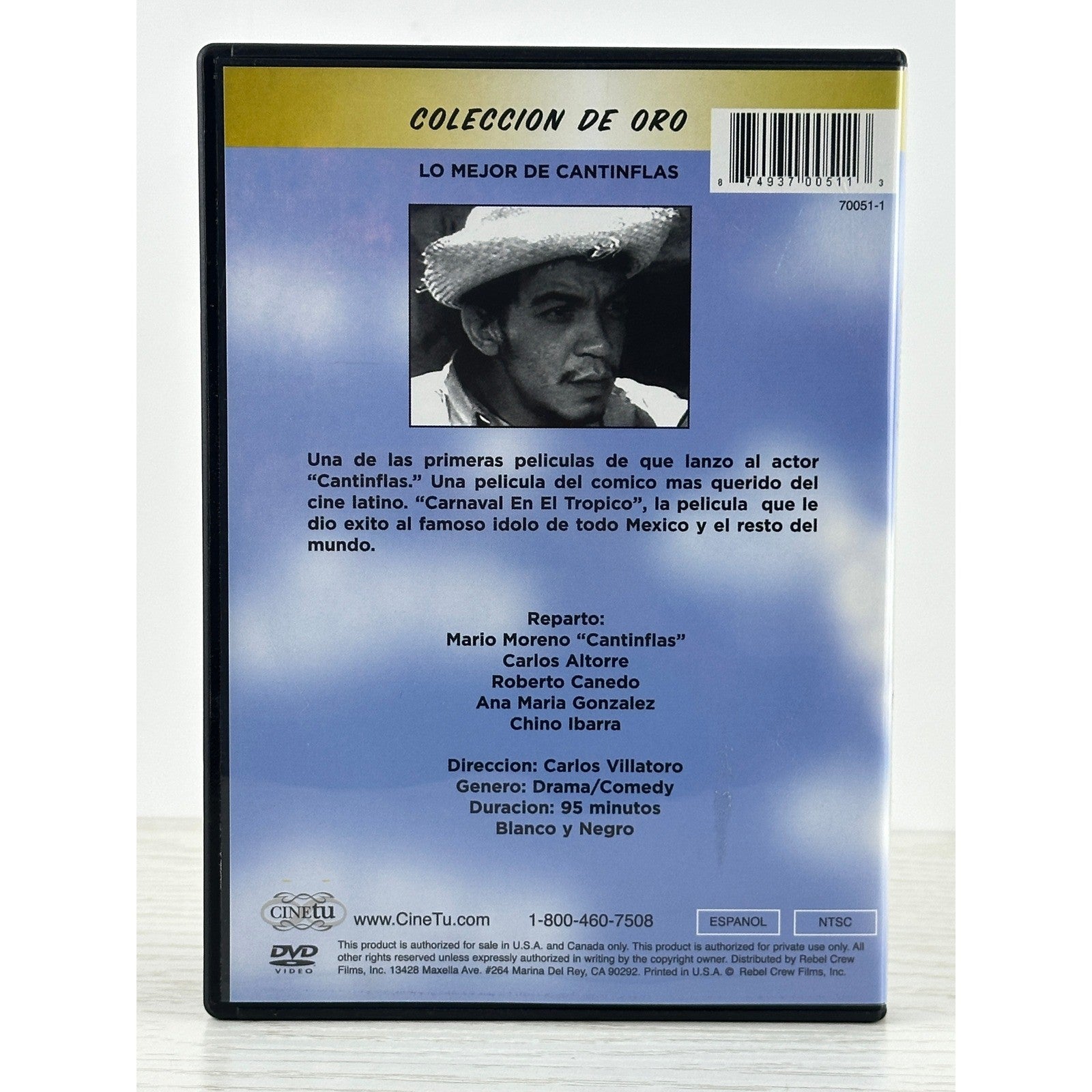 Lo Mejor de Cantinflas: Carnaval en el Tropico - DVD Colección Oro Comedia by Buysaavy