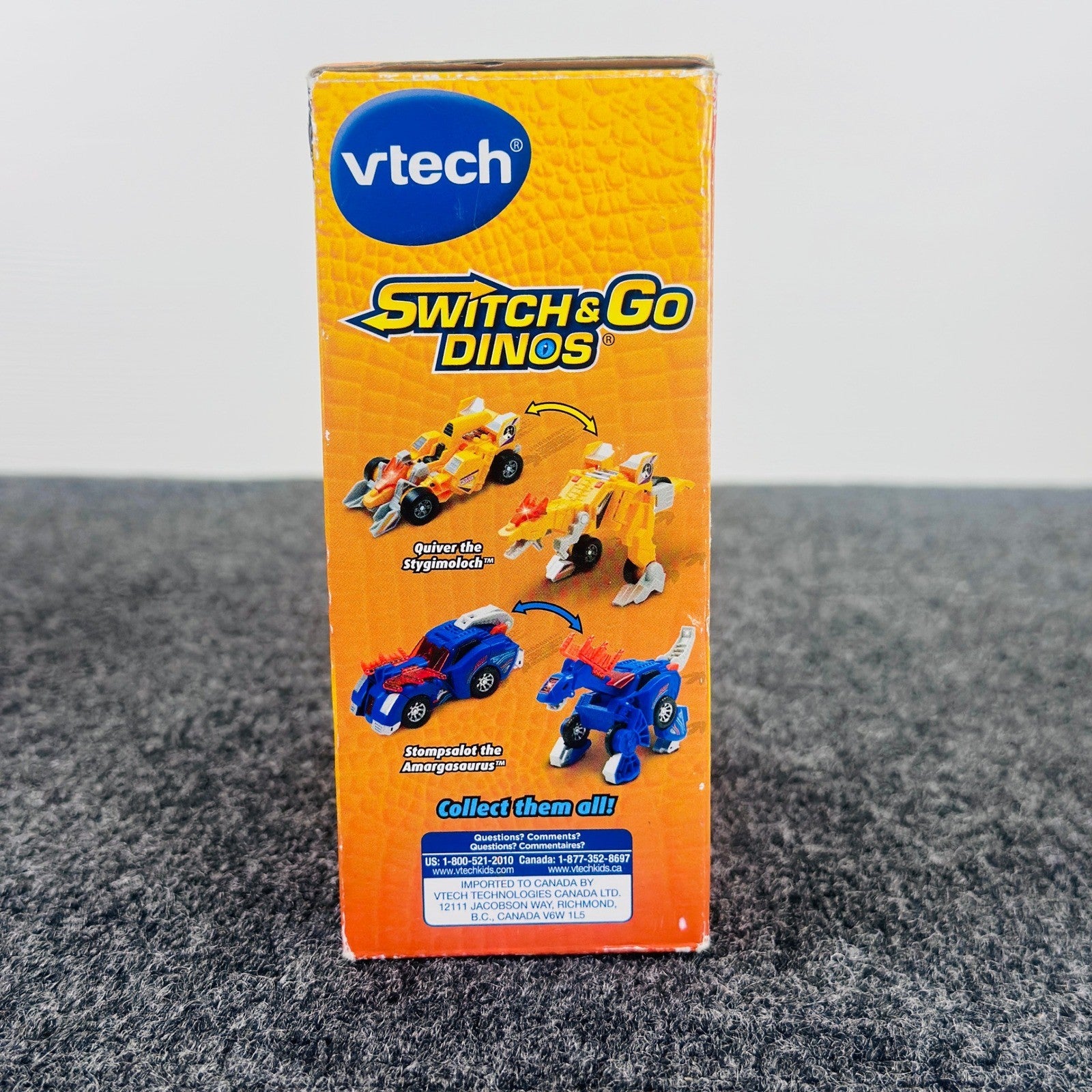 VTech Switch & Go Dinos Dino 2 Pack Transforming Dinosaur Vehicle Toys by VTech