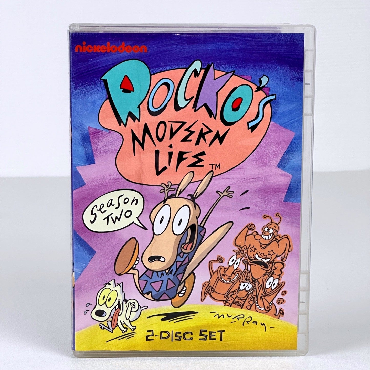 Rocko's Modern Life Season 2 DVD 2-Disc Set Nickelodeon Shout Factory SF 12986 by Buysaavy
